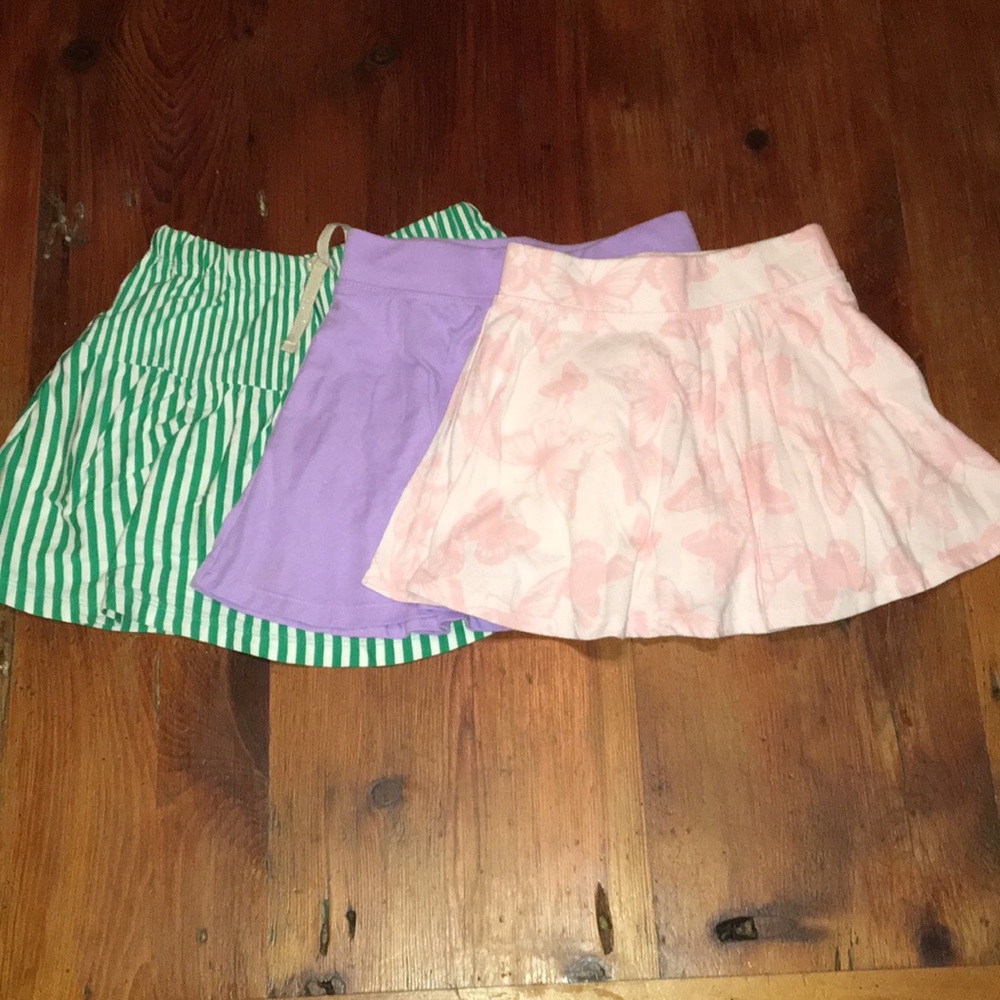 Boden and TCP bundle of 3 skorts skirts girls 7 8